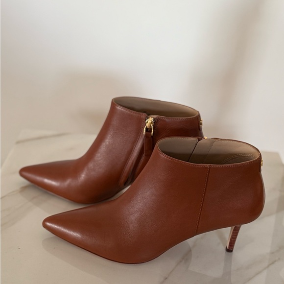 Ralph Lauren Brown Ankle Boots